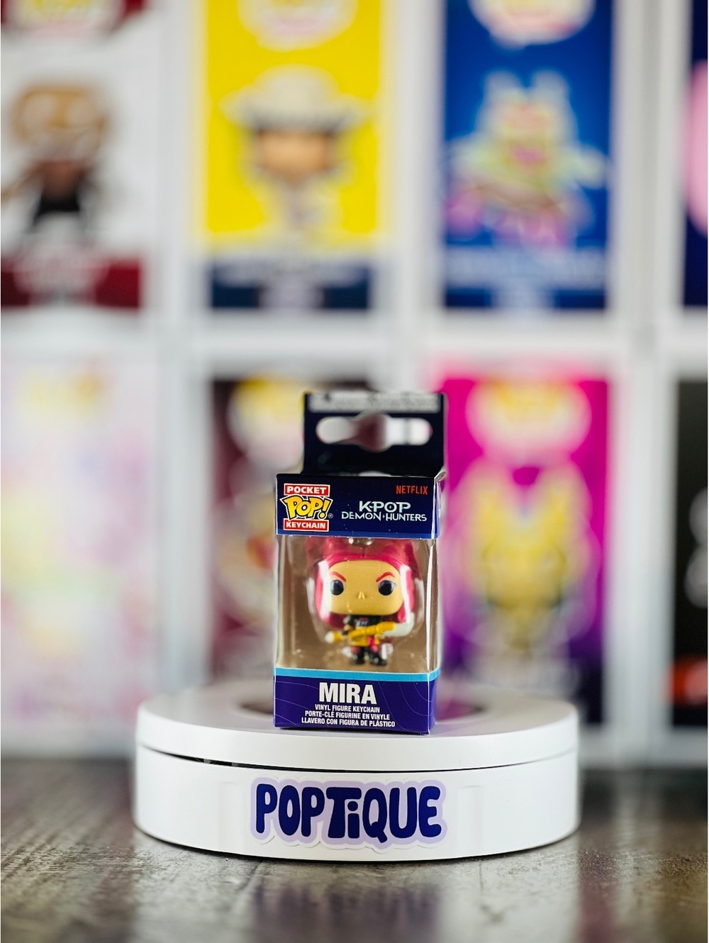 KPop Demon Hunters Mira Funko Pocket Pop! Keychain